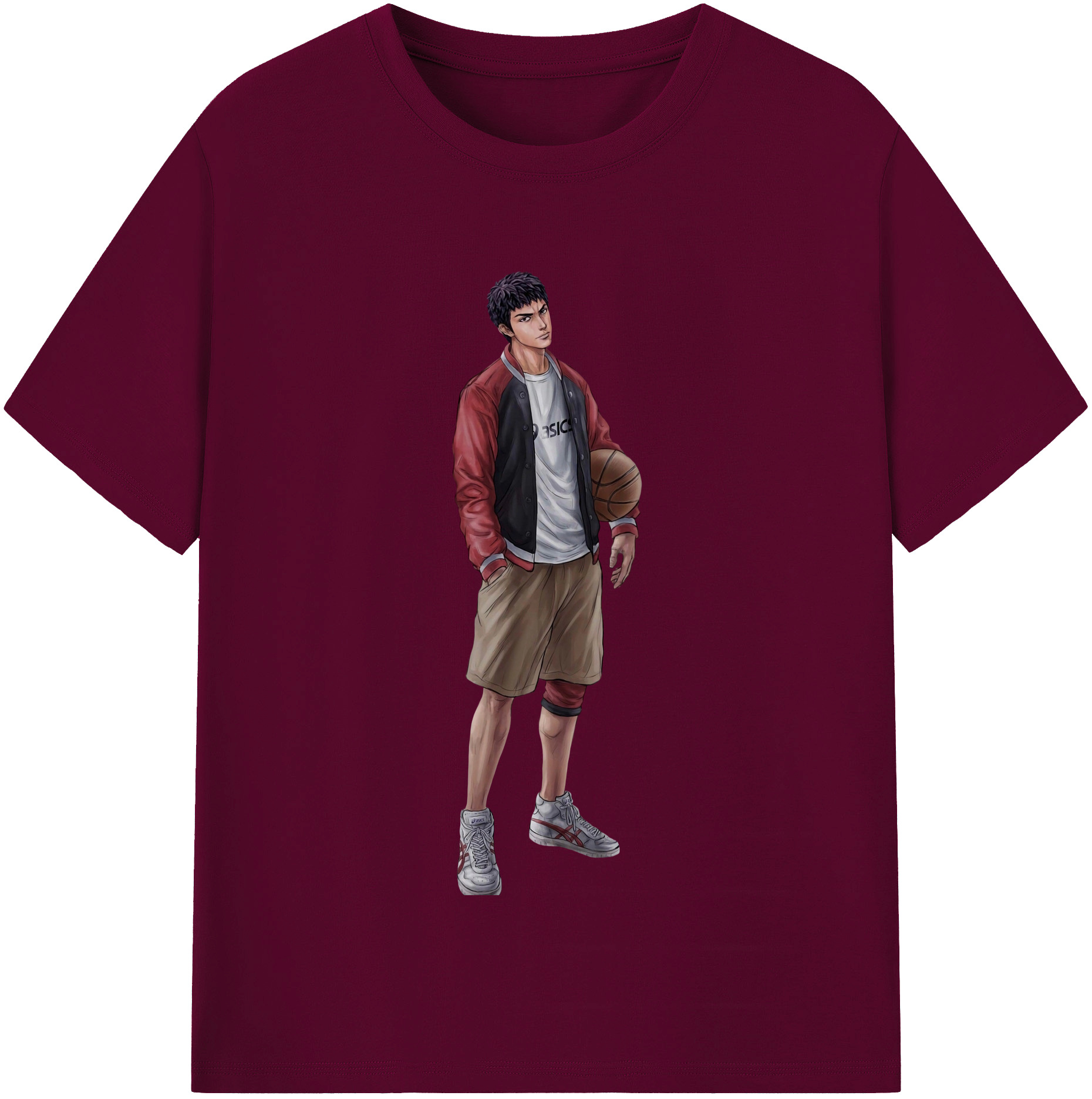 （画像用） SLAM DUNK／スラムダンク レディースカジュアルプリントTシャツ（綿100％）